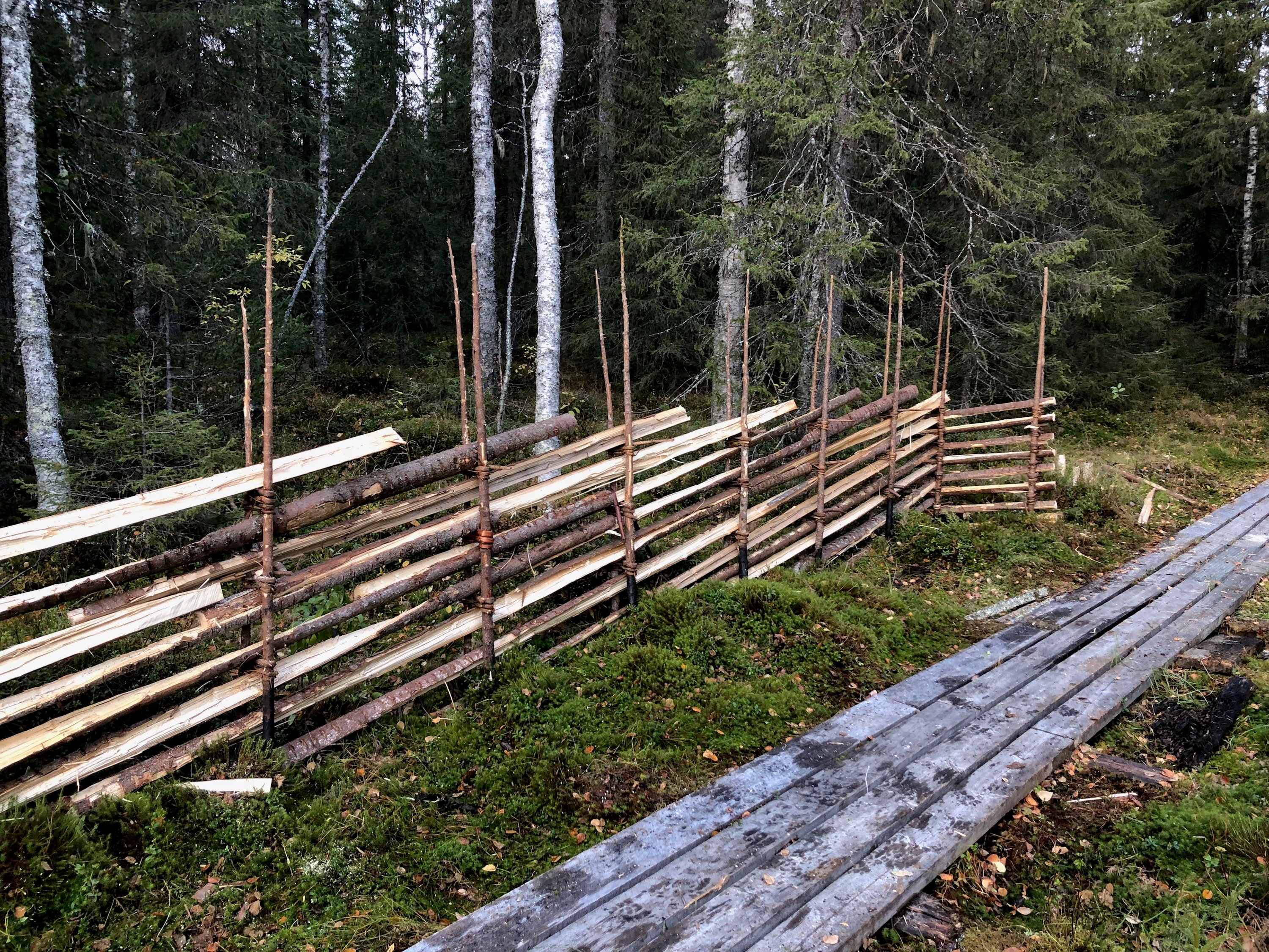 Lillsjöslåtterns Naturreservat, Roslagsgärdsgård från Jämtgärsgård