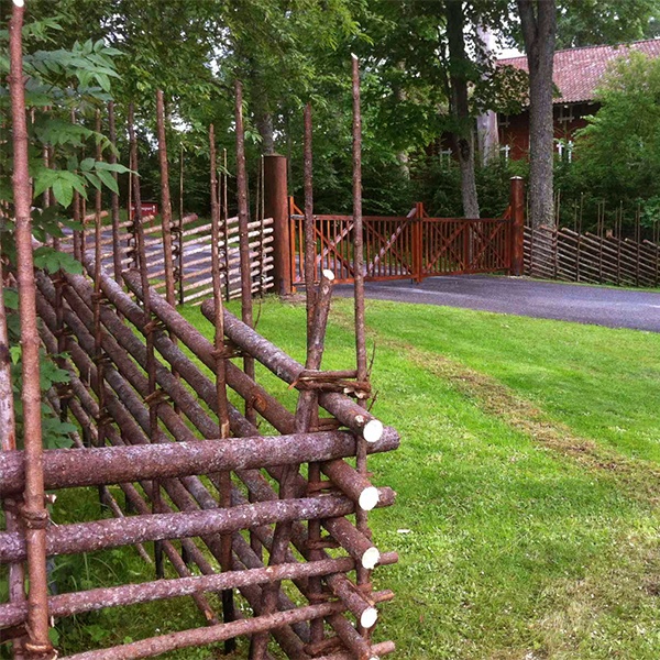 Steningevik, gärdsgårdsmodell Jämtgård och Herrgårdsgrind